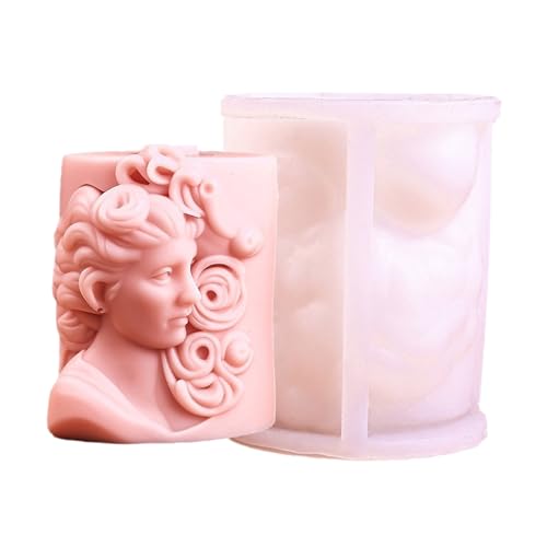 HOOLRZI Europäische Portrait-Silikonformen für Gips, Epoxidharz, Duft, Seife, Ornamentformen von HOOLRZI