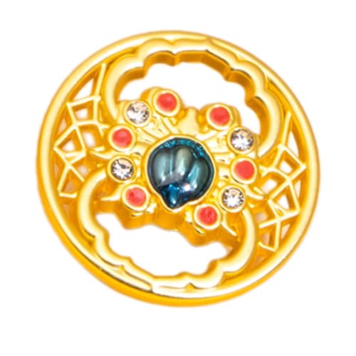 HOOLRZI Kleiderknopf, Nähknopf, hohl, floraler Knopf, rund, Metallknopf für Cheongsan, Hemd, Mantel, Kleid, Jacken, Kleidung HOOLRZI Kleiderknopf, Nähknopf, hohl, floraler Knopf, rund, Metallknopf für Cheongsan, Hemd, Mantel, Kleid, Jacken, Kleidung von HOOLRZI