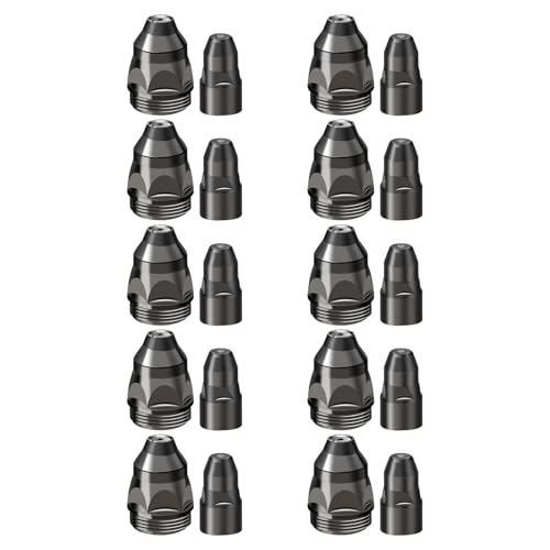 HOOLRZI Plasma-Elektrode, 1 Box/10 Set Elektrode 1,1/1,3/1,5/1,7 mm Düse zur Verbesserung der Lichtbogenstabilität, Styling-Elektroden HOOLRZI Plasma-Elektrode, 1 Box/10 Set Elektrode 1,1/1,3/1,5/1,7 mm Düse zur Verbesserung der Lichtbogenstabilität, Styling-Elektroden von HOOLRZI