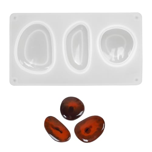 Multifunktionale Silikon-Schmuckform, Epoxidharz-Silikonformen, geeignet für einfache Beobachtung des Harzhärtungsprozesses Multifunktionale Silikon-Schmuckform, Epoxidharz-Silikonformen, geeignet für einfache Beobachtung des Harzhärtungsprozesses von HOOLRZI