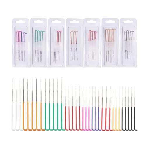 Nadelfilz-Set, 3 Größen, Filznadel, Wollfilznadel, Werkzeug, Wollfilznadel, Bastelzubehör, 35-teilig Nadelfilz-Set, 3 Größen, Filznadel, Wollfilznadel, Werkzeug, Wollfilznadel, Bastelzubehör, 35-teilig von HOOLRZI