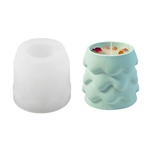 Silikonformen für Blumentöpfe, Stiftbecher, Weihnachtsbaum-Design, Silikonformen für Epoxidharz von HOOLRZI