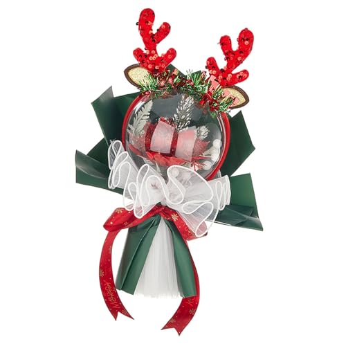 Weihnachtshandstrauß, transparent, transparent, Ballon-Blumenstrauß, Feste, Zubehör, Urlaubsdekoration, Partyzubehör Weihnachtshandstrauß, transparent, transparent, Ballon-Blumenstrauß, Feste, Zubehör, Urlaubsdekoration, Partyzubehör von HOOLRZI