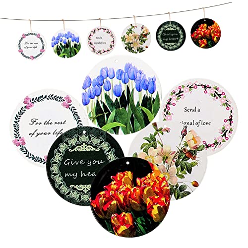 HOOTNEE 1 Satz Holzschild Mit Blumenbuchstaben, Rund, Ausgeschnitten, Für Hochzeiten, Dekorative Requisiten, Rund, Holzspan, Holztafel, Anhänger, Hängende Ornamente Für Hochzeiten, Runde HOOTNEE 1 Satz Holzschild Mit Blumenbuchstaben, Rund, Ausgeschnitten, Für Hochzeiten, Dekorative Requisiten, Rund, Holzspan, Holztafel, Anhänger, Hängende Ornamente Für Hochzeiten, Runde von HOOTNEE