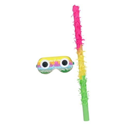 HOOTNEE 1 Satz Pinata Augenmaske für Kindergeburtstag Halloween und Karneval Leicht Handhaben für Partyspiele und Feiern HOOTNEE 1 Satz Pinata Augenmaske für Kindergeburtstag Halloween und Karneval Leicht Handhaben für Partyspiele und Feiern von HOOTNEE
