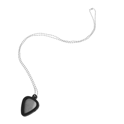 HOOTNEE 1 Satz Plektrum Halter Kette für Gitarristen Einstellbare Halskette mit Plektrumaufbewahrung für Akustikgitarre und Ukulele Modisches Accessoire für Musikliebhaber HOOTNEE 1 Satz Plektrum Halter Kette für Gitarristen Einstellbare Halskette mit Plektrumaufbewahrung für Akustikgitarre und Ukulele Modisches Accessoire für Musikliebhaber von HOOTNEE