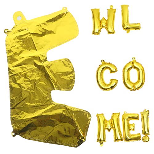 HOOTNEE 1 Satz Willkommen Luftballons Folienballons für Schulanfang und Feierlichkeiten Kreative Deko für Willkommenspartys und Fotohintergründe Einfach zu Montieren und Vielseitig HOOTNEE 1 Satz Willkommen Luftballons Folienballons für Schulanfang und Feierlichkeiten Kreative Deko für Willkommenspartys und Fotohintergründe Einfach zu Montieren und Vielseitig von HOOTNEE