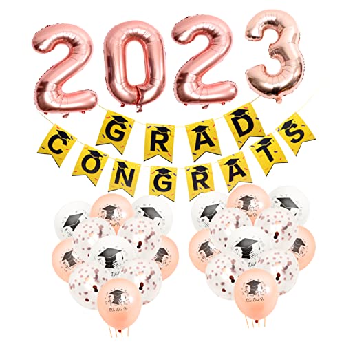 HOOTNEE 1 Set Abschlussfeier Luftballons, Folienballons, Abschlussballons, Abschlussfeier Partydekorationen, Abschlussfeier Hängedekor, Abschlussfeier Layout Requisiten, Absolventenballon HOOTNEE 1 Set Abschlussfeier Luftballons, Folienballons, Abschlussballons, Abschlussfeier Partydekorationen, Abschlussfeier Hängedekor, Abschlussfeier Layout Requisiten, Absolventenballon von HOOTNEE