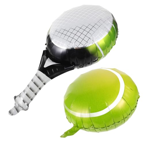 HOOTNEE 1 Set Tennisballons, Geburtstagszubehör, Ballons, Dekorationen, Geburtstagsballons, Aufblasbare Ballons, Party Dekorationsballons, Geburtstagsparty Zubehör, Tennisball Und HOOTNEE 1 Set Tennisballons, Geburtstagszubehör, Ballons, Dekorationen, Geburtstagsballons, Aufblasbare Ballons, Party Dekorationsballons, Geburtstagsparty Zubehör, Tennisball Und von HOOTNEE