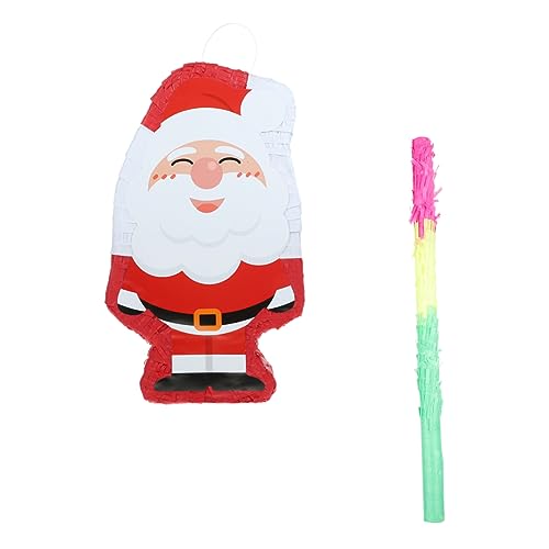 HOOTNEE 1 Set Weihnachts Piñata Für Kinder, Weihnachtsparty Piñata, Partygeschenk, Piñata, Piñata Foto Requisite, Gefüllte Piñata Requisite, Weihnachtsmann Dekoration, Piñata Im von HOOTNEE