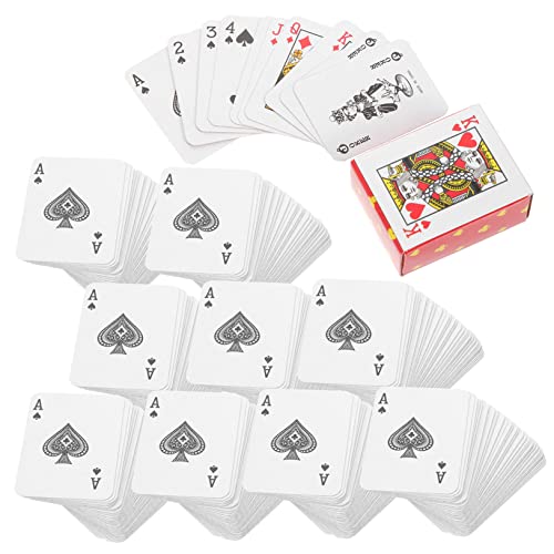 HOOTNEE 10 Sets Mini Spielkarten, Spiel, Partytütenfüller, Party Unterhaltungskarten, Familienspiele, Kleine Karten, Winziges Kartenspiel, Campingspiele, Mini Karten, Miniaturspiele, HOOTNEE 10 Sets Mini Spielkarten, Spiel, Partytütenfüller, Party Unterhaltungskarten, Familienspiele, Kleine Karten, Winziges Kartenspiel, Campingspiele, Mini Karten, Miniaturspiele, von HOOTNEE