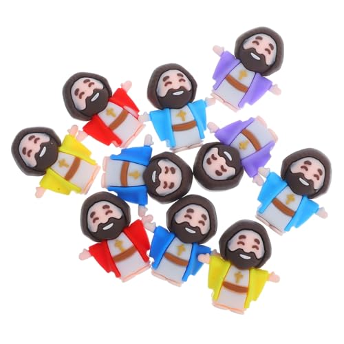 HOOTNEE 10 Stück Jesus-Statuette Größere Mini-jesusfiguren Religiöses Ei Jesus Ostern Miniatur-neuheitsspielzeug Jesus Figur Minifiguren Jesusfiguren Jesus-Puppe Jesuskind PVC HOOTNEE 10 Stück Jesus-Statuette Größere Mini-jesusfiguren Religiöses Ei Jesus Ostern Miniatur-neuheitsspielzeug Jesus Figur Minifiguren Jesusfiguren Jesus-Puppe Jesuskind PVC von HOOTNEE
