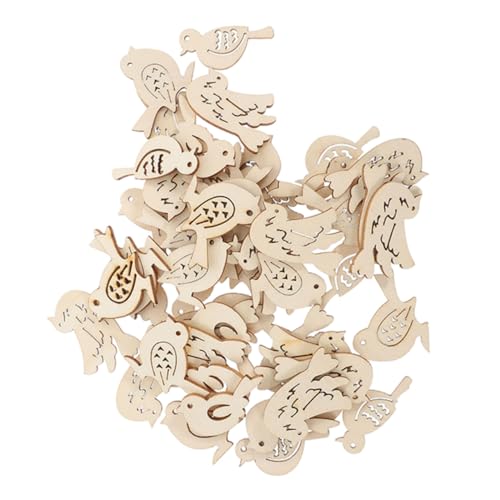 HOOTNEE 100 Stück Holz Vögel Ornamente für Diy Bastelbedarf Unbehandelte Vogel Ausschnitte für Kreative Dekorationen für Zuhause und Bastelprojekte HOOTNEE 100 Stück Holz Vögel Ornamente für Diy Bastelbedarf Unbehandelte Vogel Ausschnitte für Kreative Dekorationen für Zuhause und Bastelprojekte von HOOTNEE