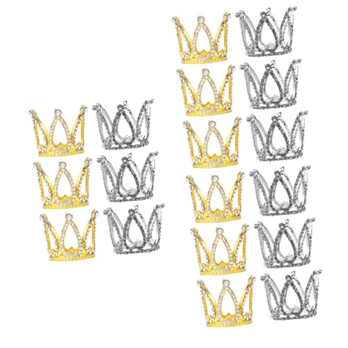 HOOTNEE 18 Stck. Teiliges Kuchen Dekoration Tiara Cake Topper für Geburtstagsfeiern Kuchenornamente für Kindergeburtstage und Fotografie Props HOOTNEE 18 Stck. Teiliges Kuchen Dekoration Tiara Cake Topper für Geburtstagsfeiern Kuchenornamente für Kindergeburtstage und Fotografie Props von HOOTNEE