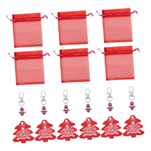 HOOTNEE Weihnachtsdekorationen Set 24 Stück Metall Schlüsselanhänger Weihnachtsbaum Form Hängen HOOTNEE Weihnachtsdekorationen Set 24 Stück Metall Schlüsselanhänger Weihnachtsbaum Form Hängen von HOOTNEE