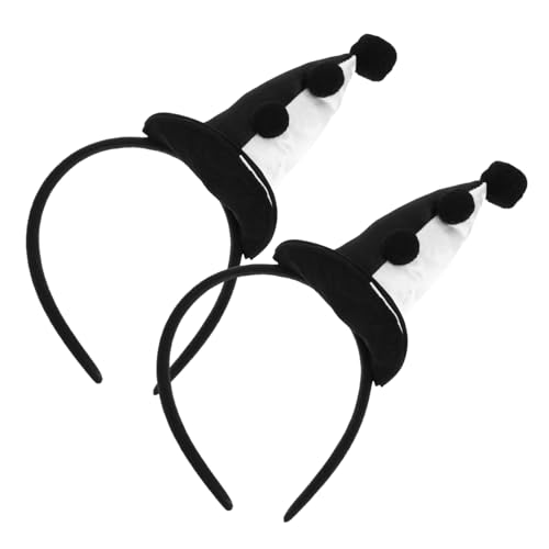 HOOTNEE 2 Stück Clown Stirnband mit Weißer Mütze Kostümzubehör für Karneval Halloween und Erwachsene Vielseitig Einsetzbar für Partys und Verkleidungen HOOTNEE 2 Stück Clown Stirnband mit Weißer Mütze Kostümzubehör für Karneval Halloween und Erwachsene Vielseitig Einsetzbar für Partys und Verkleidungen von HOOTNEE