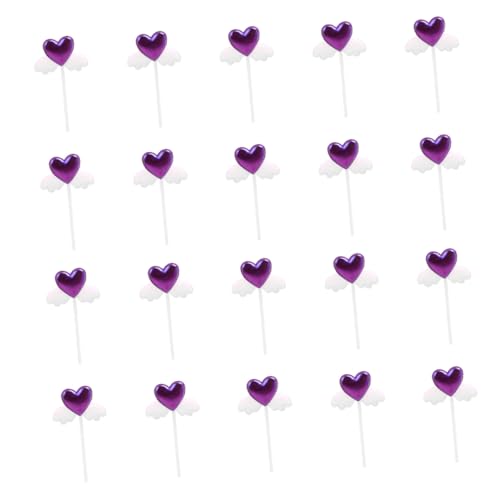 HOOTNEE 20 Stück Cupcake Topper Engel Flügel Torten Deko Vielseitig für Muffins Desserts Snacks Zufällige Farben Zufällige Farbe HOOTNEE 20 Stück Cupcake Topper Engel Flügel Torten Deko Vielseitig für Muffins Desserts Snacks Zufällige Farben Zufällige Farbe von HOOTNEE