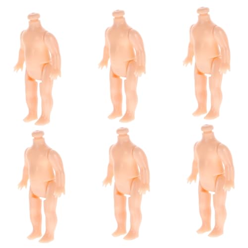 HOOTNEE 20 Stück Teiliges Miniatur Kunststoff Puppenkörper Dicke DIY Puppenteile für Kreative Geschenkideen Zubehör HOOTNEE 20 Stück Teiliges Miniatur Kunststoff Puppenkörper Dicke DIY Puppenteile für Kreative Geschenkideen Zubehör von HOOTNEE