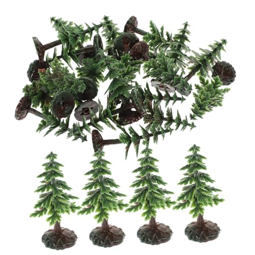 HOOTNEE 20 Stück Weihnachtsbaumschmuck, Modellspielzeug, Miniatur Weihnachtsbaum, Mini Baummodell, Spielzeug, Tischdekoration, Gartenornament, Mini Weihnachtsbaummodelle, HOOTNEE 20 Stück Weihnachtsbaumschmuck, Modellspielzeug, Miniatur Weihnachtsbaum, Mini Baummodell, Spielzeug, Tischdekoration, Gartenornament, Mini Weihnachtsbaummodelle, von HOOTNEE
