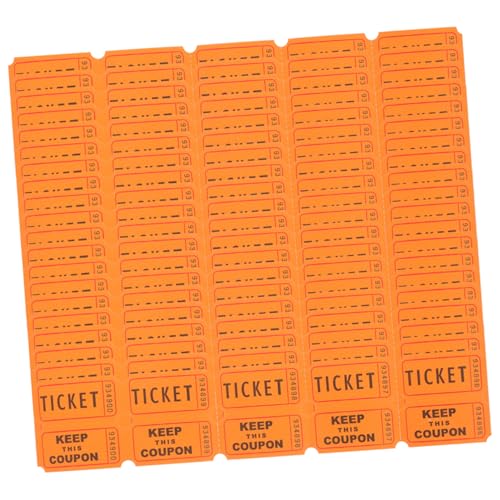 HOOTNEE 200 Stück Tombola Lose, Tickets Für Party Tickets, Massentickets Für Veranstaltungen, Universal Tickets, Eintrittskarten, Tickets, Etiketten, Tickets Für Konzerte, Event Ticket HOOTNEE 200 Stück Tombola Lose, Tickets Für Party Tickets, Massentickets Für Veranstaltungen, Universal Tickets, Eintrittskarten, Tickets, Etiketten, Tickets Für Konzerte, Event Ticket von HOOTNEE