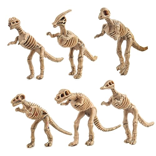 HOOTNEE 24St Dinosaurier-Spielzeugmodell Lernspielzeug für Kinder kinderspielzeug kindergeburtstags mitgebsel Dino Figuren Modelle Spielzeuge Mini-Tiermodell Fossil Spielzeugset von HOOTNEE