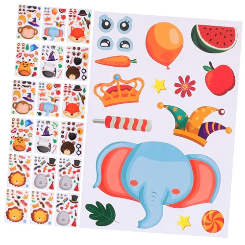 HOOTNEE 24blätter Cartoon-Aufkleber Für Junge Mädchen Mit Selbstklebenden Decals Beruhigende Sticker Für -Ornament Geeignet von HOOTNEE