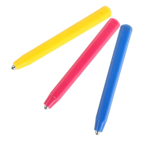 HOOTNEE 3 Stück Stahl Zeichenstift, Ersatz Schreibtafel Stifte, Ersatz Stylus Für Zeichenbrett, Ersatzstifte, Zeichenbrett Stift, Tafel Stift, Zubehör von HOOTNEE
