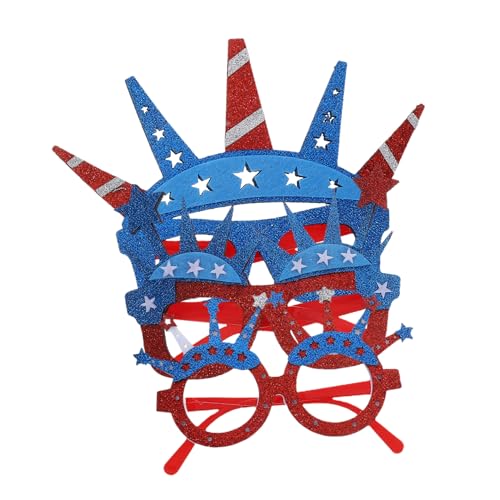 HOOTNEE 3 Stück Teiliges Patriotische Sonnenbrillen für Unabhängigkeitstag Lustige Accessoires für Erwachsene Themenbrillen für Partys und Feierlichkeiten HOOTNEE 3 Stück Teiliges Patriotische Sonnenbrillen für Unabhängigkeitstag Lustige Accessoires für Erwachsene Themenbrillen für Partys und Feierlichkeiten von HOOTNEE