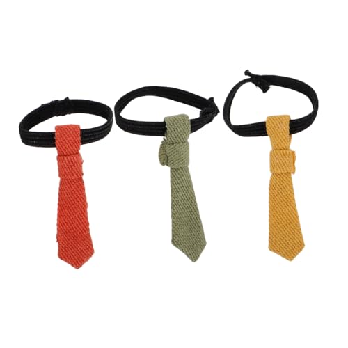 HOOTNEE 3 Stück Teiliges Puppen Krawatten Miniature Action Doll Clothing Necktie Vorgebundene Puppen Kleidung für Bjd Elegantes Zubehör Orange Grün und Gelb HOOTNEE 3 Stück Teiliges Puppen Krawatten Miniature Action Doll Clothing Necktie Vorgebundene Puppen Kleidung für Bjd Elegantes Zubehör Orange Grün und Gelb von HOOTNEE