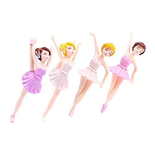 HOOTNEE 4 Stück Ballerina Mädchen Ornamente Ballerina Party Favors Ballett Ballerina Dekoration Ballerina Cupcake Mädchen Cupcake Topper Ballerina Mädchen Dekoration Mädchen Figur Kuchen HOOTNEE 4 Stück Ballerina Mädchen Ornamente Ballerina Party Favors Ballett Ballerina Dekoration Ballerina Cupcake Mädchen Cupcake Topper Ballerina Mädchen Dekoration Mädchen Figur Kuchen von HOOTNEE
