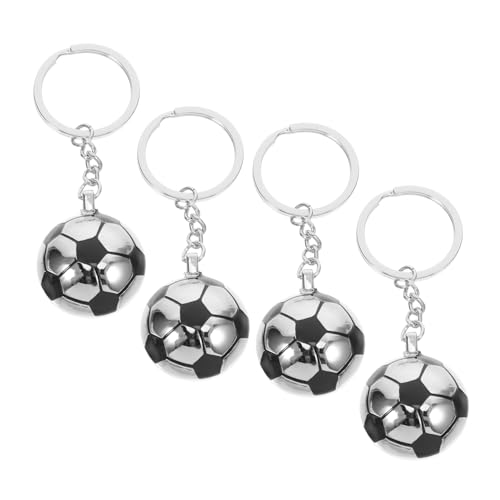HOOTNEE 4 Stück Fußball Schlüsselanhänger Schlüsselbund Anhänger für Fußball Fans Party oder Dekoration Kompaktes Design für Jungen HOOTNEE 4 Stück Fußball Schlüsselanhänger Schlüsselbund Anhänger für Fußball Fans Party oder Dekoration Kompaktes Design für Jungen von HOOTNEE