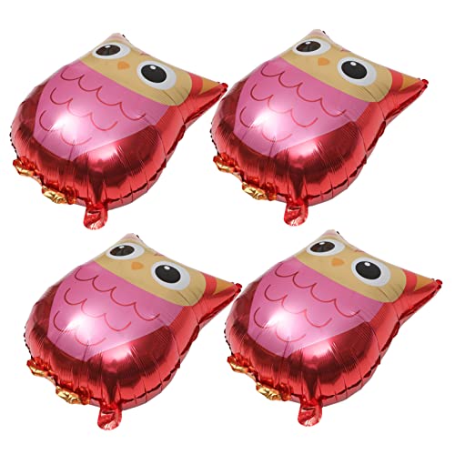 HOOTNEE 4 Stück Teiliges Cartoon Eulen Folienballons Kreative Tierische Luftballons für Kindergeburtstag Deko Langlebige Partydeko Vielseitig als Foto Requisiten Geeignet HOOTNEE 4 Stück Teiliges Cartoon Eulen Folienballons Kreative Tierische Luftballons für Kindergeburtstag Deko Langlebige Partydeko Vielseitig als Foto Requisiten Geeignet von HOOTNEE
