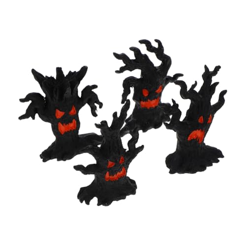 HOOTNEE 4 Stück Teiliges Halloween Deko Figuren aus Resin Landschaftsaccessoires für Halloween Dekoration und Fotografie Kreative Gartenornamente HOOTNEE 4 Stück Teiliges Halloween Deko Figuren aus Resin Landschaftsaccessoires für Halloween Dekoration und Fotografie Kreative Gartenornamente von HOOTNEE