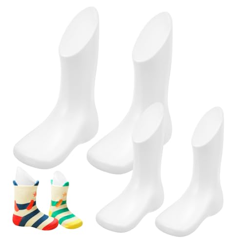 HOOTNEE 4Stücke Fußmodell für Schaufenster Demonstrator Neutrales Design für Einzelhandel und Babyprodukte HOOTNEE 4Stücke Fußmodell für Schaufenster Demonstrator Neutrales Design für Einzelhandel und Babyprodukte von HOOTNEE