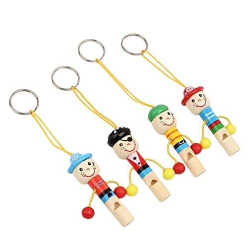 HOOTNEE 4Stücke Holzpiratenpfeifen für Kreatives Cartoon für Geburtstags Bunte Musikinstrumente aus Holz Geeignet für Kindergarten und Spielplatz HOOTNEE 4Stücke Holzpiratenpfeifen für Kreatives Cartoon für Geburtstags Bunte Musikinstrumente aus Holz Geeignet für Kindergarten und Spielplatz von HOOTNEE