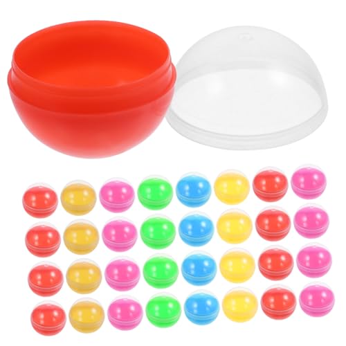 HOOTNEE 50 Stück Gacha Hülle, Leere Kapseln, Bälle, Kapseln, Spielzeug, Preisbälle, Plastikbälle, Zu Öffnende Plastikkapseln, Leere Bälle, Gefüllte Kapseln Für Spielzeug, Lustige Kapseln HOOTNEE 50 Stück Gacha Hülle, Leere Kapseln, Bälle, Kapseln, Spielzeug, Preisbälle, Plastikbälle, Zu Öffnende Plastikkapseln, Leere Bälle, Gefüllte Kapseln Für Spielzeug, Lustige Kapseln von HOOTNEE