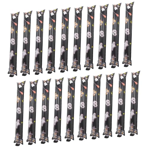 HOOTNEE 50 Stück Hit Toy Ballonstabballons Halloween Aluminium Partyballons Halloween Ballondekorationen Halloween Aluminiumballons Halloween Aluminiumfolienballons Folienballon von HOOTNEE