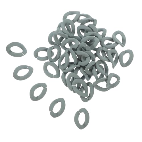 HOOTNEE 50 Stück Kunststoff Ketten Mit Selbstschnalle, Kleine Ketten Zum Basteln, Schmuckherstellung, Für Ketten, Halsketten, Dekorationen, Schmuckketten, Kunststoff C Clip Haken, HOOTNEE 50 Stück Kunststoff Ketten Mit Selbstschnalle, Kleine Ketten Zum Basteln, Schmuckherstellung, Für Ketten, Halsketten, Dekorationen, Schmuckketten, Kunststoff C Clip Haken, von HOOTNEE