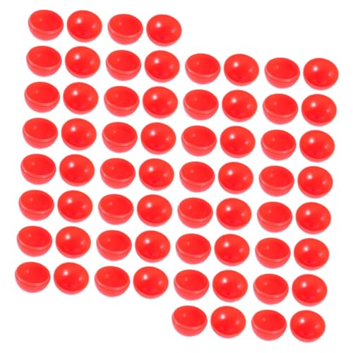 HOOTNEE 50 Stück Lotteriekugel Bingo-Maschinenkugeln Hohlkugeln geöffnete Pongbälle Nahtlose Lotteriebälle spaß The öffnen Spielball Nahtlose Kugel Plastikkugel Spielzeugball PVC von HOOTNEE