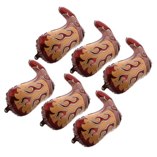HOOTNEE 6 Stück Cowboy Stiefel Luftballons Teiliges Western Party Dekorationen Einzigartige Cowboy Boot Form für Geburtstagsfeiern und Mottopartys Auffällige und Dreidimensionale Deko HOOTNEE 6 Stück Cowboy Stiefel Luftballons Teiliges Western Party Dekorationen Einzigartige Cowboy Boot Form für Geburtstagsfeiern und Mottopartys Auffällige und Dreidimensionale Deko von HOOTNEE