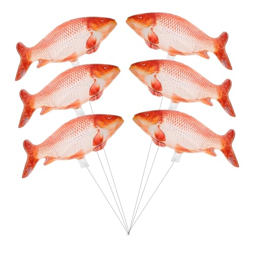 HOOTNEE 6 Stück Dekorativer Karausche-Ballon geburtstag luftballons dekorationen Luftballons für Meerestiere Partyballons Tierballons Fisch-Party-Dekoration Fisch Ballon Aluminiumfolie rot HOOTNEE 6 Stück Dekorativer Karausche-Ballon geburtstag luftballons dekorationen Luftballons für Meerestiere Partyballons Tierballons Fisch-Party-Dekoration Fisch Ballon Aluminiumfolie rot von HOOTNEE