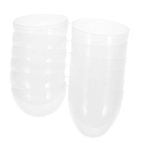 HOOTNEE 6 Stück Transparente Befüllbare Ostereier Große Durchsichtige Ostereier Aus Kunststoff Osterparty Plastikeier Box Für Süßigkeiten Schokolade Kleine Preise HOOTNEE 6 Stück Transparente Befüllbare Ostereier Große Durchsichtige Ostereier Aus Kunststoff Osterparty Plastikeier Box Für Süßigkeiten Schokolade Kleine Preise von HOOTNEE