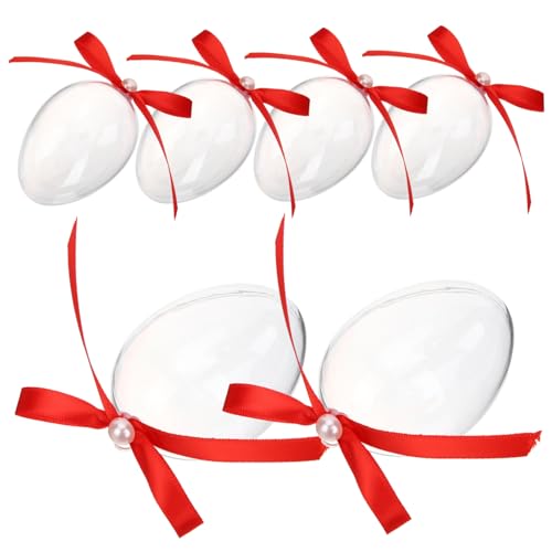 HOOTNEE 6 Teilige Schachtel, Eiförmige Süßigkeitenbox, Osterparty , Osterschmuck, Ostereiförmige Kugeln, Süßigkeitenbehälter, Eier, Verpackungsboxen, Eiförmige Geschenkboxen, HOOTNEE 6 Teilige Schachtel, Eiförmige Süßigkeitenbox, Osterparty , Osterschmuck, Ostereiförmige Kugeln, Süßigkeitenbehälter, Eier, Verpackungsboxen, Eiförmige Geschenkboxen, von HOOTNEE