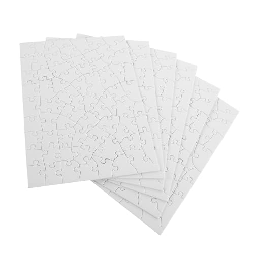 HOOTNEE 6sätze Blanko-sublimations-Puzzles Für Mädchen Bastelset Für Designs Und Kunstprojekte Für Und Dekoration von HOOTNEE