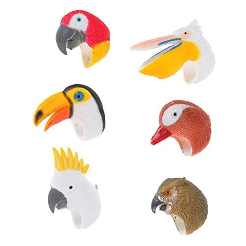 HOOTNEE 6st Dinosaurier-ring-spielzeug Aufkleber Tierische Ringe Kleine Preise Für Kinder Für Belohnungen Partytütenfüller Für Kinder Partyartikel Für Kinder Pinata-füller Plastikring Pvc HOOTNEE 6st Dinosaurier-ring-spielzeug Aufkleber Tierische Ringe Kleine Preise Für Kinder Für Belohnungen Partytütenfüller Für Kinder Partyartikel Für Kinder Pinata-füller Plastikring Pvc von HOOTNEE