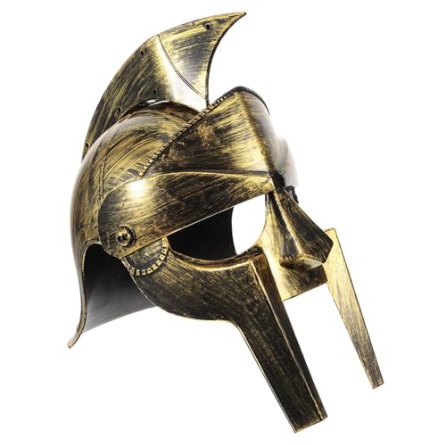 HOOTNEE Antiker Römischer Helm, Cosplay Soldatenhelm, Kostümhut, Vintage Helm, Cosplay Kopfbedeckung, Partyhut, Requisite, Männer, Soldatenkostüm, Erwachsene, Soldatenkostüm, Soldatenhut, HOOTNEE Antiker Römischer Helm, Cosplay Soldatenhelm, Kostümhut, Vintage Helm, Cosplay Kopfbedeckung, Partyhut, Requisite, Männer, Soldatenkostüm, Erwachsene, Soldatenkostüm, Soldatenhut, von HOOTNEE
