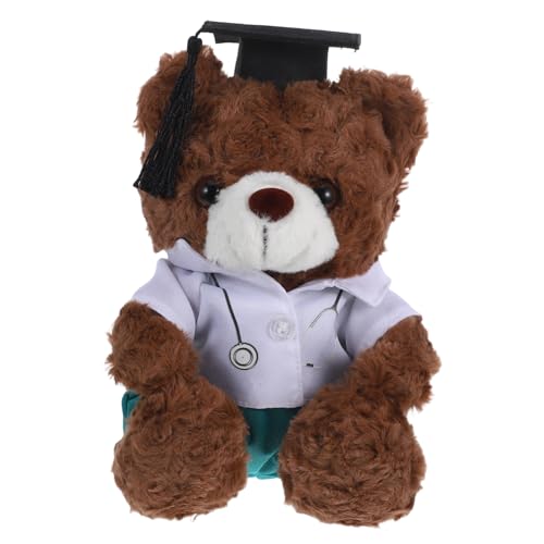 HOOTNEE Doktor Abschlussbär, Graduierungstier, Uniform Plüschtier, Abschlusstier, Plüsch, Abschlussabsolventpuppe, Abschlusssaison Tier, Abschlusssaison Bär, Kuschelbären, Plüsch HOOTNEE Doktor Abschlussbär, Graduierungstier, Uniform Plüschtier, Abschlusstier, Plüsch, Abschlussabsolventpuppe, Abschlusssaison Tier, Abschlusssaison Bär, Kuschelbären, Plüsch von HOOTNEE