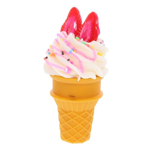HOOTNEE Eiscreme Modell Eistüte Dekorationsspielzeug Realistische Simulation für Fotografie Kreative Requisite Bar und Dessert Darstellung HOOTNEE Eiscreme Modell Eistüte Dekorationsspielzeug Realistische Simulation für Fotografie Kreative Requisite Bar und Dessert Darstellung von HOOTNEE
