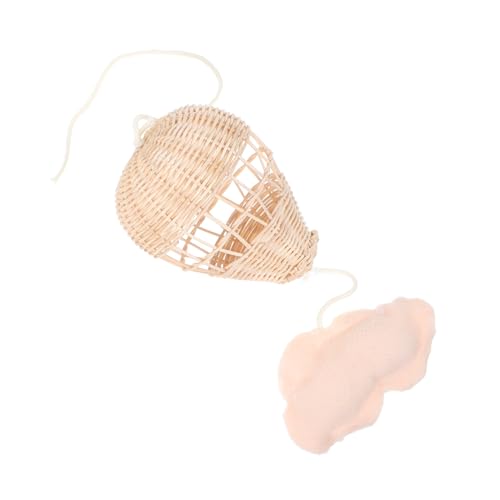 HOOTNEE Essig -heißluftballon -requisiten Kinderzimmer Wandschmuck Ballon-foto-requisite Handgefertigter Rattan Hot Air Ballon Rattan Gewebter Anhänger Beige Eisendraht HOOTNEE Essig -heißluftballon -requisiten Kinderzimmer Wandschmuck Ballon-foto-requisite Handgefertigter Rattan Hot Air Ballon Rattan Gewebter Anhänger Beige Eisendraht von HOOTNEE