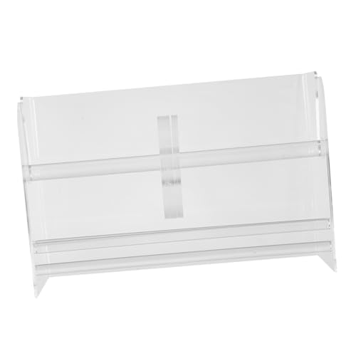HOOTNEE Etikettenrollen Halter mit Fächern Verstellbarer Aufkleber Dispenser für Büro und Zuhause Transparenter Organizer für Ordentliche Aufbewahrung von Aufklebern und Etiketten HOOTNEE Etikettenrollen Halter mit Fächern Verstellbarer Aufkleber Dispenser für Büro und Zuhause Transparenter Organizer für Ordentliche Aufbewahrung von Aufklebern und Etiketten von HOOTNEE